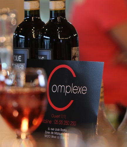 Le Complexe vous accueille à Brive la Gaillarde 7j / 7.